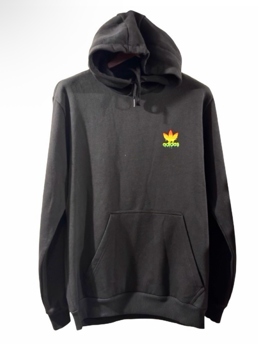 adidas Trefoil Graffiti Hoodie Sweatshirt Size Men’s Large (NWT)